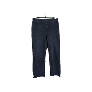 Hudson Jeans 14 Dark Wash Mid Rise Straight Leg Jeans Casual Normcore Versatile